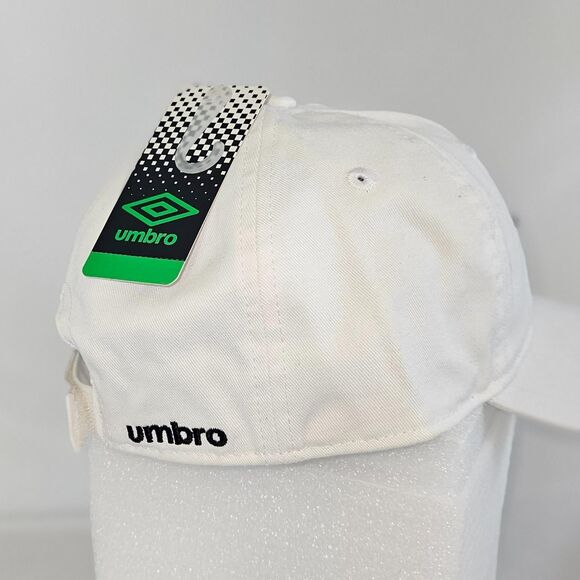Umbro White Dad Hat – Streetwear Baseball Cap (NWT) - Picture 5 of 7